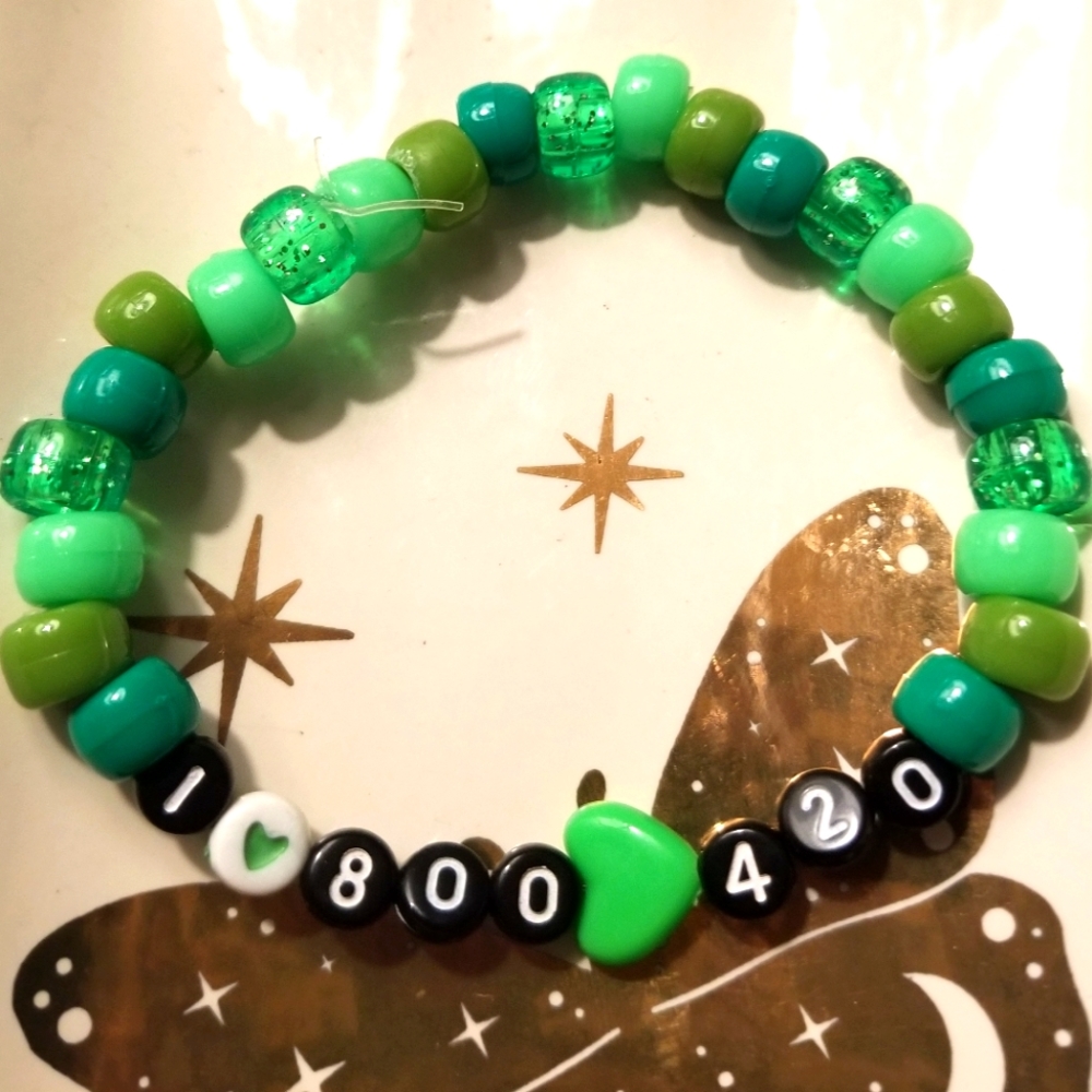 420 bracelet kandi kawaii